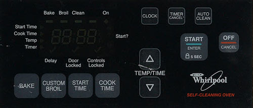 6610456 Whirlpool Oven Control Board