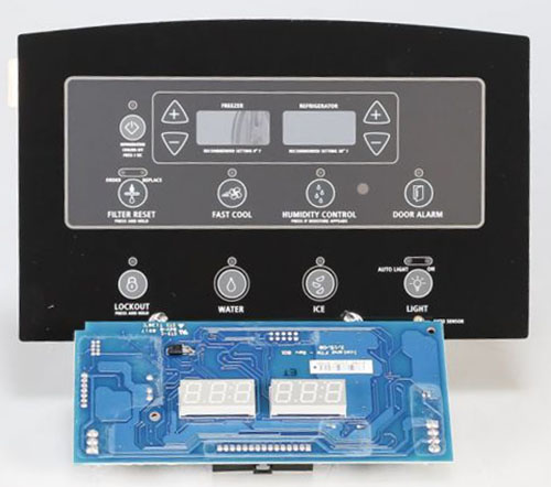 W10860143 Whirlpool Refrigerator Touchpad Control Board for GI0FSAXVQ01 GI0FSAXVB06 GI5SVAXVB03 GI5SVAXVQ00 GI5SVAXVB00 