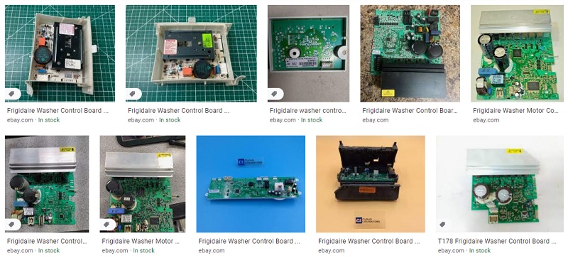 Images of Frigidaire Washer Control Board Parts
