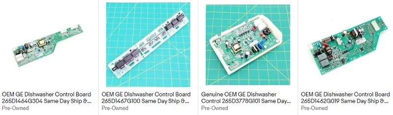Image of GE Dishwasher Control Boards on eBay