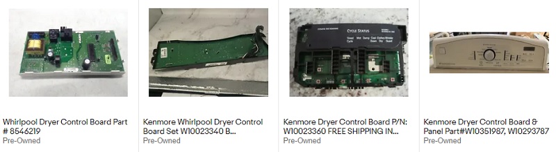 Image of Kenmore Dryer Control Boards on eBay