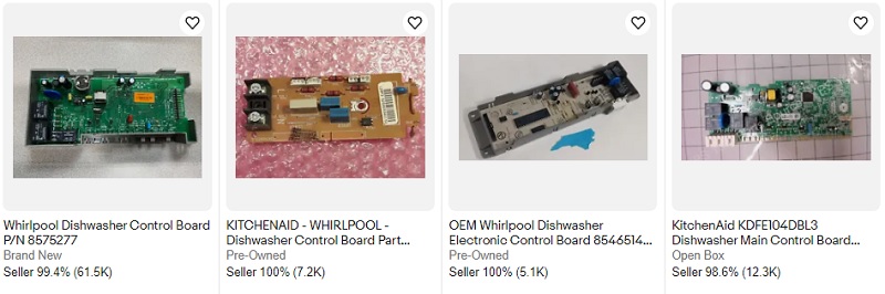 W10906428 Whirlpool Dishwasher Control Board eBay