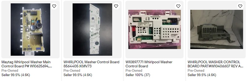 W10447147 Whirlpool Washer Control Board eBay