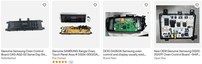 Samsung Oven Control Board