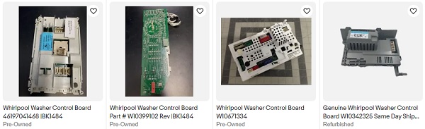 Whirlpool Washer Control Board Parts on eBay
