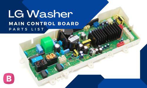 LG Washer Control Board Parts List